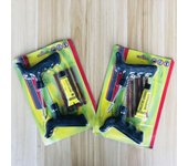 Kit de reparación de neumáticos para coche y motocicleta: juego de 8 piezas para reparaciones rápidas