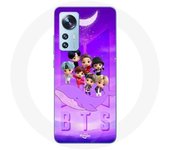 Coque pour Xiaomi Mi 12 / 12X BTS TinyTAN Animation Affiche RM Jin Suga J-Hope Jimin Jungkook Et V Z