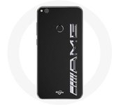Coque pour Huawei P8 Lite 2017 Amg Logo Carbone Texture