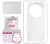 apgo Ultra Clear Protective Skin Sticker for the back compatible with Honor Magic4 Pro, Wrap Film, Hydrogel Film, Flexible, Soft TPU with positioning