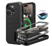 Funda para iPhone 15 Pro Max 15 Pro 14 Pro Max 14 Plus 13 Funda protectora de silicona de cuerpo completo con absorción de impactos resistente iPhone 15 Pro Max