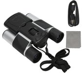 Binoculares digitales con cámara, pantalla LCD de 2,0 pulgadas, tipo C, carga, zoom y vídeo. negro