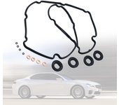 Junta de tapa de balancín, juego de arandelas de sellado de inyector, perno de sujeción para Transit Mk7 2.2 2.4, arandela de sellado de inyector, accesorios para automóviles