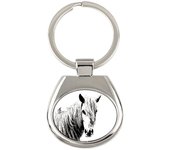 Giara Horse - keychain with a horse, keychain with a print, personalized pendant from the Art-Dog brand plata