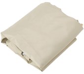 Cubierta para ventilador industrial, protección UV, impermeable, a prueba de polvo, plegable, para exteriores beige
