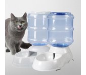 Comedero automático para mascotas de 3,8 l, bebedero para perros y gatos, dispensador de agua de gran capacidad.