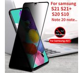 Vidrio templado de privacidad para Samsung Galaxy Note8 9 20 S22 S10 S20 S21 Protector de pantalla antiespía para Samsung S20 S21 Ultra Plus para Galaxy S20 Ultra For Galaxy Note 10