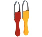 Desmalezadora manual multifuncional para limpieza de jardines, herramienta creativa para desmalezar el césped y aflojarlo rojo