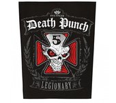 Parche legionario Five Finger Death Punch One Size negro/blanco