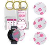 3x vidrio protector híbrido ultratransparente apgo compatible con Suunto 9 Peak, nano vidrio flexible, excelente reemplazo para vidrio templado, resistente a rayones