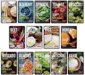 Superfood Mask Pack For sensitive dry and oily skin Nutritional water rough and pores Korean cosmetics 14 types 25g trial set [Dermal] Pack/Sheet
