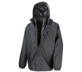 Result Chaqueta 3 en 1 Core para hombre con chaqueta acolchada para el cuerpo M negro