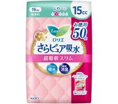 KAO Laurier Sarapure Super Absorbent Slim 15cc 50sheets Sara Pure Light incontinence Please replace it as needed. Sara Pure