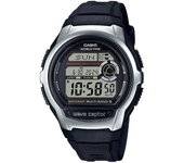 Casio Reloj Wave ceptor WV-M60R-1AJF [wave ceptor Multi Band5 para hombre con correa de goma] Reloj redondo de resina negra