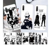 Anime Jujutsu Kaisen Satoru Gojo funda de teléfono suave para Xiaomi Redmi Note 10 10S 9 9S 8 7 8T 11S 11T 11 Pro 9A 9T 9C 8A 7A Redmi Note 10(10S)