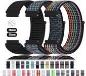 Correa de nailon de 20mm y 22mm para Amazfit GTS4/2/3/3pro/2e/GTS2 Mini/GTR 4 42mm/47mm/GTR2/2e/stratos, pulsera Amazfit bip 20mm