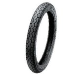 Neumático de bicicleta de caucho IRC Inoue NR74 trasero de 43L, tipo de cámara 10132X para motocicleta de dos ruedas 2.50-17 (WT) negro