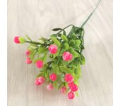 Maceta de flores de grano milanés con partículas grandes para arreglos florales color rosa