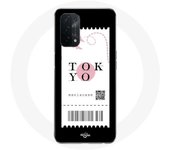 Coque pour Oppo A54 5G Billet d'avion Tokyo Japon
