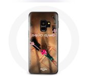 Coque pour Samsung S9 plus Squid game Logo soldat