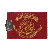 Alfombrilla oficial de bienvenida a Hogwarts de Harry Potter One Size rojo