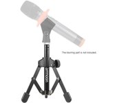 Ammoon MS-12 Mini trípode plegable de sobremesa micrófono soporte para micrófono