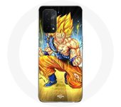 Coque Oppo A54 5G goku genou a terre
