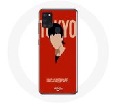 Coque Samsung Galaxy A21S La casa de papel Tokyo Fanart logo