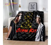 Manta de felpa suave TV Karate Cobra Kai Amanda, manta de franela para sala de estar, dormitorio, cama, sofá, funda de picnic para niños 30x40in