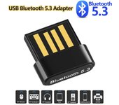 Adaptador USB Bluetooth 5,3, Mini transmisor receptor Bluetooth inalámbrico para PC, portátil, altavoz, ratón, música, Dongle de Audio