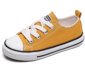 Zapatos de lona para niños 2024, zapatos casuales de tela para bebés, zapatos para padres e hijos, zapatos planos informales para estudiantes, familia, madre, padre, zapatos a juego 19 negro
