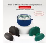 Funda protectora de silicona TPU para auriculares OPPO Enco Air2 Pro Air2 Pro/R PRO verde oscuro