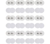 12 mini ruedas autoadhesivas universales para botes de basura, para salón de belleza y hogar.