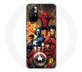 Coque Maniacase pour Redmi Note 11 5G Avengers invaders Anciens soldats