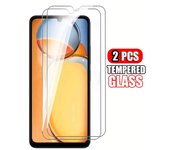 2PCS Pantalla Full HD Película protectora de vidrio templado transparente para XIAOMI 12 lite 13 13T 12T Pro Redmi A3 A3X 13 13C 12 12C 12R Note 13 12s 12 Pro + 5g 4g Xiaomi POCO C65 puro