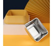 with Non-Slip Pad Pet Food Dispenser Bowls Anti Tipping Cat Feeder Pet Feeding Basin  Puppy Kitten Style 2