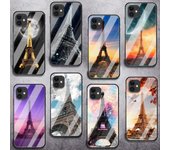 Funda de teléfono de cristal templado de la Torre Eiffel para iPhone Samsung Galaxy OnePlus Oppo Xiaomi Redmi Note SA 7 8 9 10 11 12 13 14 20 21 22 53 Pro Max Ultra iPhone 6 or 6S
