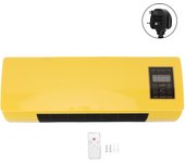 Aire acondicionado de pared de bajo consumo, colgante, con control remoto para dormitorio y sala de estar. UK Plug