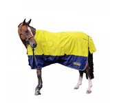 Whitaker Alfombra de protección con cuello combinado de caballo Hornsea 5´ 9 amarillo
