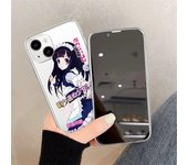 Funda de teléfono suave de chica de Anime de dibujos animados japoneses de moda para Iphone 14 11 13 Pro Max 12 Mini Xr Xs Max X 7 Plus 8 Se 3 funda trasera de Tpu iphone 11