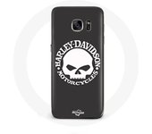 Coque pour Samsung Galaxy S6 edge Harley Davidson Motors Tete de mort