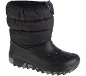 para Niño Botas Sintéticas Crocs 28/29 negro