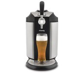 H.KOENIG BW1890 Dispensador de Cerveza, Panel Digital de control, Barril Universal 5 L y Barril Heineken, 65 W, Sistema Refrigeracion Integrado
