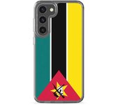 Coque Téléphone - Samsung - Galaxy S21 Plus - Drapeau Mozambique - Souple - Multicolore