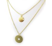 Les Trésors De Lily [N3604] - Collar de diseño 'Carmen' oro oro