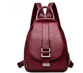 Mochilas de cuero para mujer, bolso de hombro vintage, mochila para mujer, mochila de viaje para mujer, mochilas escolares para niñas, mochila