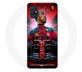 Funda oficial de Lewis Hamilton Ferrari para Samsung Galaxy A51 5g Maniacase