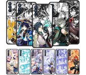 Funda de teléfono Genshin Impact para Oppo Reno8 Reno7 Reno6 Pro Plus A54 5G Find X6 X5 A53 A52 A9 A15 A95 A17 A16 A76 A74 A57 A31 Oppo A16