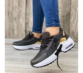 Zapatillas De deporte con cordones para Mujer, zapatos De tenis ligeros De verano para Mujer, zapatos informales suaves De talla grande para Mujer, Zapatillas De Mujer 35