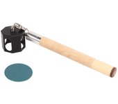 Soporte para tiza de taco de billar 2 en 1, soporte portátil para tiza de billar y snooker, punzón para punta de taco de billar